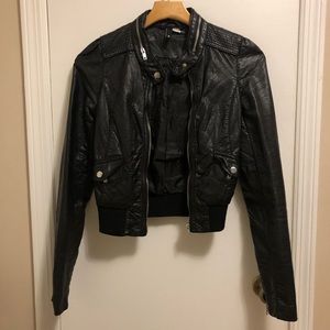 H&M Black Leather Jacket